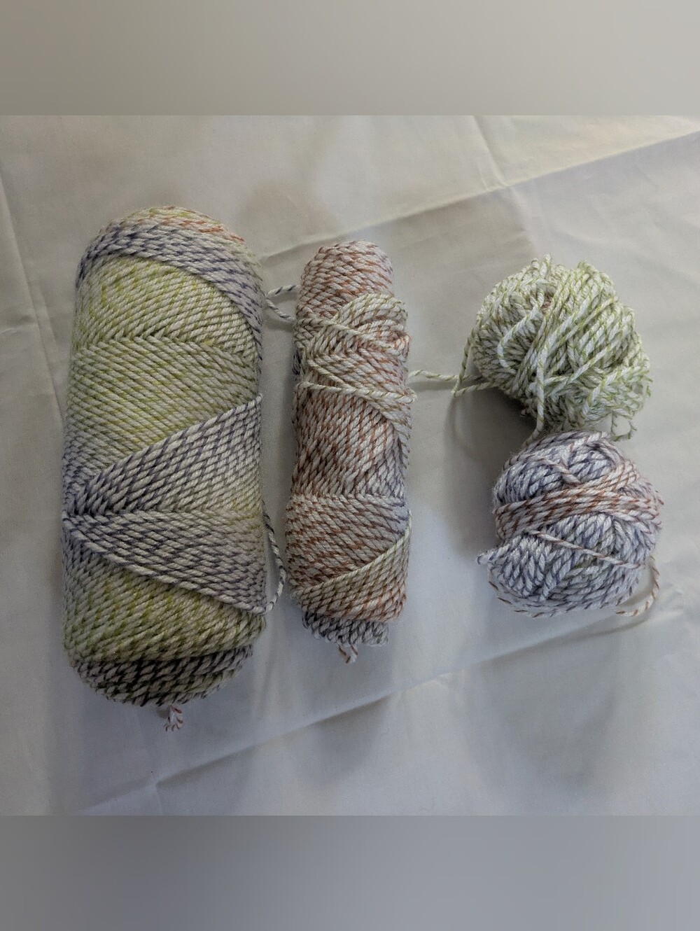 Light Multicolored Yarn Bundle 0.5lbs
